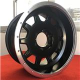 JWL VIA size1 15 17 18 Inch black machine lipwith6/139.7 Alloy mag wheel for sales