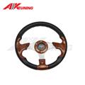 320MM 3 Bolts AK-tunging Horn Button Steering Wheel Universal Fit with colorful plastic parts