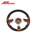 320MM 3 Bolts AK-tunging Horn Button Steering Wheel Universal Fit with colorful plastic parts