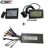 36/48V 250/350/500W Electric Bicycle Scooter Brushless 9 Mosfet Sine Wave Controller with KT LCD Display Panel Ebike Accessories