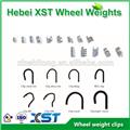 steel clip for wheel balancing weights