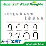 steel clip for wheel balancing weights