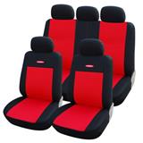 2016 High quality polyester red car seat covers set for auto