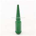 green bullet wheel nut lug nut tuner wheel nut