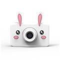 2-inch IPS screen Full-HD 1080P shockproof mini cartoon children camera toy gifts for kids with silicon case and lanyard