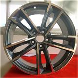 JWL VIA with Gunmetal machined face size  18 19 inch car alloy wheel