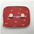 Red H Car Front ABS Custom Front Grill Emblem Badge Sticker