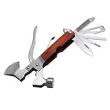 Camping Outdoor Sport Multifunction Hammer EDC Axe Knife Opener Screwdriver Plier Tool Kit multi tool Emergency Survival Hatchet