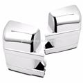 For 2008-2016 Ford Super Duty F250 Chrome Full Side Mirror Cover W/O Turn Signal
