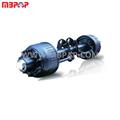 8T/10T/12T inboard/outboard German/American L1 axle  drum wheel axle for trailer