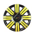 Factory Price PP/ ABS  Anti-wear Black and Lemon Yellow Car Wheel Rims