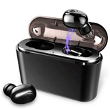 X8 TWS True Bluetooth Earphone 5D Stereo Wireless Earbuds Mini TWS Waterproof Headfrees with Charging Box 2200mAh Power Bank