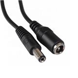 2.1mm X 5.5mm Male Female DC Jack Connector  Power Charging Extension Cable