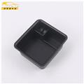 Anteke Car Accessories ABS Silver Armrest Storage Box Cover For Volkswagen T-CROSS 2019