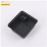 Anteke Car Accessories ABS Silver Armrest Storage Box Cover For Volkswagen T-CROSS 2019