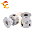 1063#3D printer Aluminum Alloy 15teeth Synchronous timing bore 5mm belt width 6mm GT2/2M timing pulley