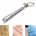 Outdoor Camping Traveling Small Gadgets Multi-function Stainless Steel Key Chain Clip EDC Keychain