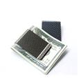 Free shipping Amazon hot selling  Money blocking carbon fiber c it card holder with money clip