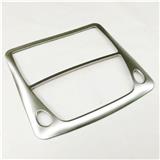 ABS Matte Chrome For Nissan Navara 2017 Car front reading Lamp light frame Cover Trim car styling Accessories 1pcs/set