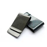 Free shipping Aluminum  Money Blocking Automatic   Genuine True Carbon Fiber Wallet Card Case Holder Money Clip