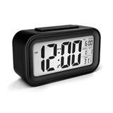 Digital Alarm Clock Fashion Table Clock, Sensor Automatic Snooze Desk Clock with Temperature Calendar Date and Soft Led Light