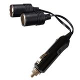 MX 1 to 2 Car Cigarette Lighter 12V Or 24V 2-Way Waterproof Car Cigarette Lighter Socket Splitter