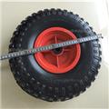 6 8 10 12 14 inch 3.50-4 3.00-4 4.00-8 145/70-6  pu foam filled flat free go cart skateboard boat tire wheel with plastic rim