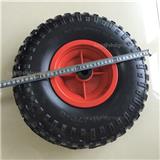 6 8 10 12 14 inch 3.50-4 3.00-4 4.00-8 145/70-6  pu foam filled flat free go cart skateboard boat tire wheel with plastic rim