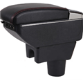 Car Armrest Universal Storage Box with LED & 7USB Charging Port (Premium Center Console)