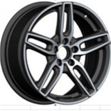 Best selling black machine face  17  inch custom wheel rim jwl rims wheels for cars