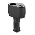 slogan mobile phone accessories case QC3.0 car charger 2 usb multiple ports