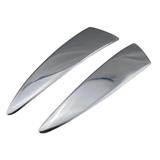 Car plastic chrome front lower bumper side cover trim for Jaguar XF XFR  2008-2012