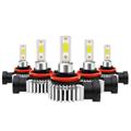 2019 Factory price  COB chip led headlight mini design 30w 6600lm D9 LED ihigh-brightness 30w 6600lm for 9005 H7 H4 H8 led bulb