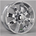beautiful design 20 inch chromed alloy wheels for cars