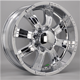 beautiful design 20 inch chromed alloy wheels for cars