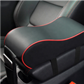 Car Armrest Cushion Breathable Car Armrest Box Mat Memory Foam Car Armrest Console With Phone Holder Storage Bag