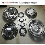 16inche wheel cover 6lugnuts 6 handholes fit for Toyota Coaster use for V-star 304stainless steel