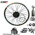 CSC 20-29inch 700C Factory Cheap Price Electric Bike Conversion Kit 36V 350w Ebike Front rear Wheel Hub Moor Kits KT LED display