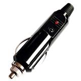 MX 12 Volt Auto Cigarette Lighter Plug with Red LED Light