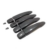 For Nissan Qashqai J11 2016 2017 2018 2019 ABS Carbon Fiber Style Door Handle Cover Trim Exterior Accessories