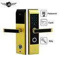Electronic Door Lock Digital Touch Screen Keypad Combination Coded Door Lock With M1 13.56mhz cards For Smart Home Office