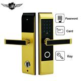 Electronic Door Lock Digital Touch Screen Keypad Combination Coded Door Lock With M1 13.56mhz cards For Smart Home Office