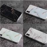 IMD hard PC marble phone case for iPhone 7/8/X/XS/XR/XS MAX with tpu soft edges