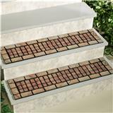 Anti Skid Non Slip Exterior Non-slip Outdoor Safety Flocked Recycled Rubber Crumb Stair Treads
