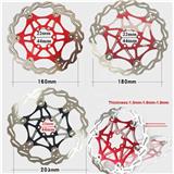 CSC Bicycle Floating Disc Brake Rotor MTB DH 160/180/203mm available Float Disc Brake Rotor Bike Parts 180mm only Free Shipping