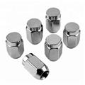 anti-theft chrome wheel bolt Golf cart parts Ezgo Club car golf cart wheel center caps and lug nuts 1/2-20