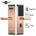 Security Electronic Touch Screen Combination Password Lock For Door Digital Keypad Password Door Lock Stainless Steel 304