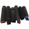 Factory professional custom fit logo Odorless silicone bottom Polyester red  Car dashboard mat