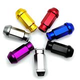 35mm long 20 diameter spline wheel chrome lug car nut