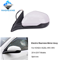 gzyzx Auto folding closed Electric heated rearview side mirror with LED light lamp for 2014 2015 2016 HONDA VEZEL HRV 8pin/wire